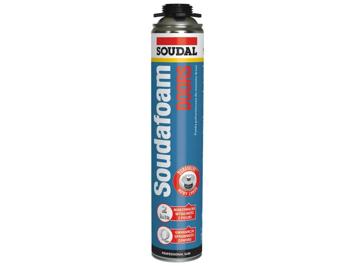 Pianka do drzwi: niskoprężna to podstawa! Jak wybrać i montować?