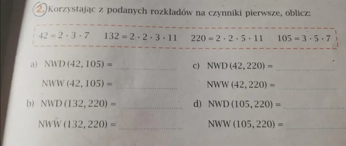 NWD: Rozkład na czynniki pierwsze zrozumiesz raz na zawsze!