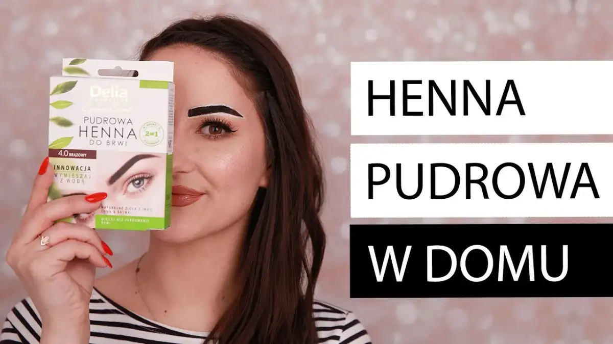 Henna pudrowa w domu: Zrób to sama! Perfekcyjne brwi krok po kroku