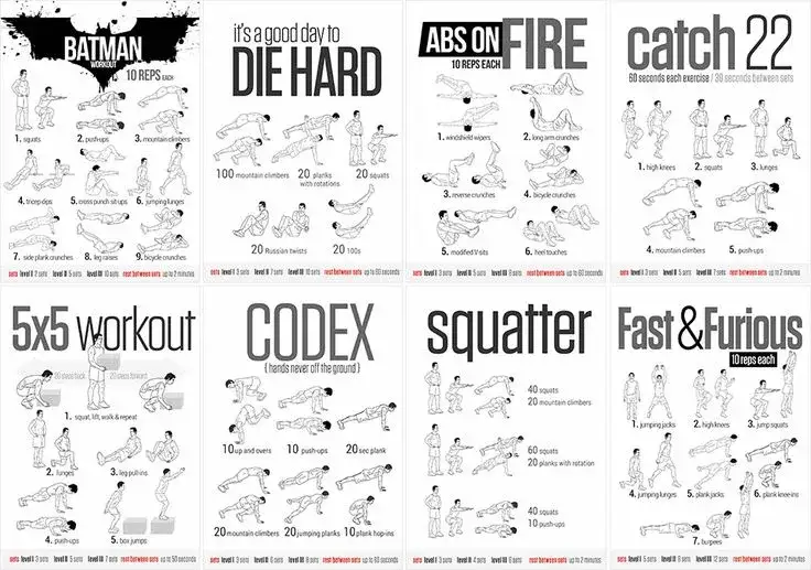 Jak ćwiczyć crossfit w domu: proste treningi bez sprzętu