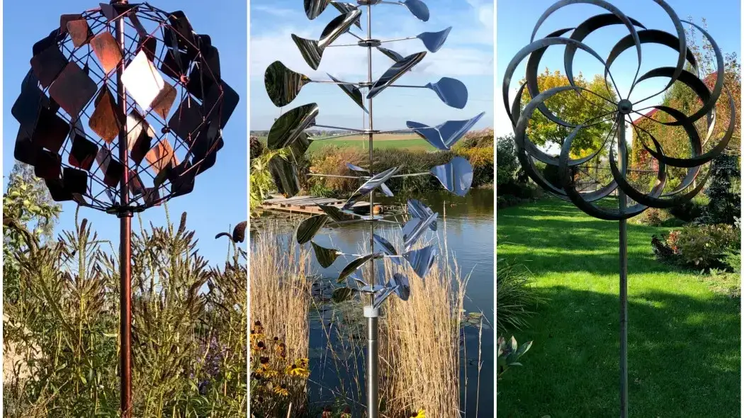 Rzeźby wiatrowe, które ożywią Twój ogród i zachwycą gości