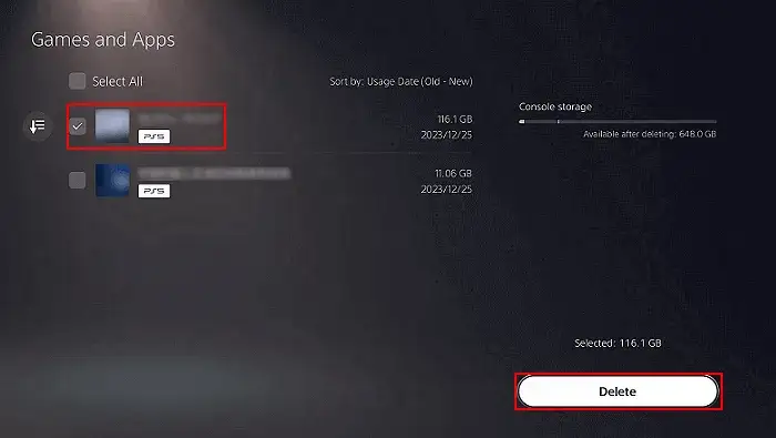 Jak odinstalować grę na PS5 i nie stracić zapisanych danych