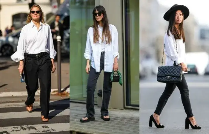 Jakie spodnie do białej koszuli, aby zawsze wyglądać stylowo?