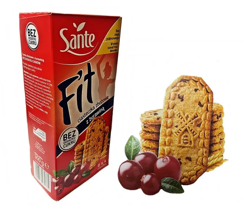 Gdzie kupić ciastka Sante Fit? Sprawdź najlepsze oferty i ceny
