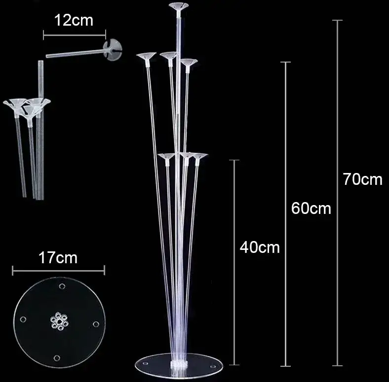 Stojak na balony: Montaż krok po kroku i triki na efekt "wow"