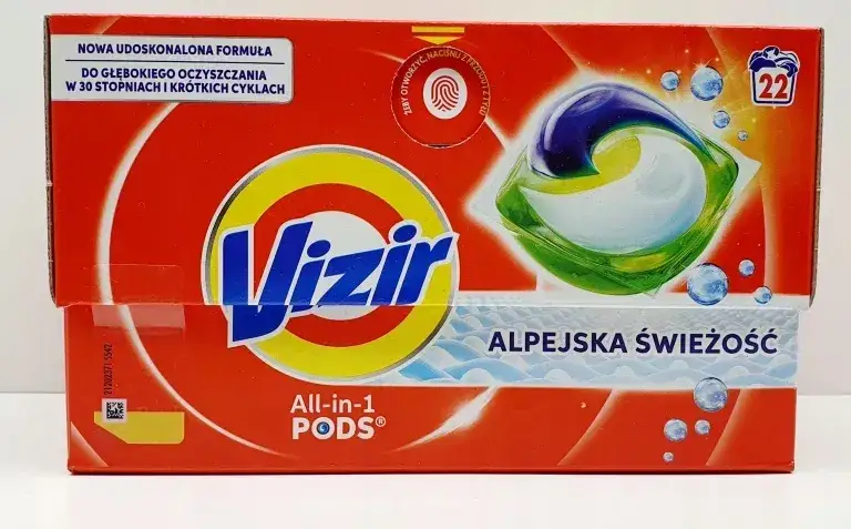 Kapsułki Vizir Alpejska Świeżość: Uniwersalne? Jak używać?