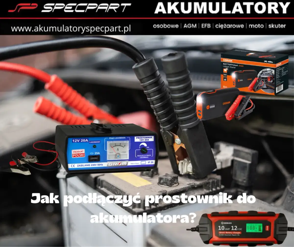 Jak podłączyć prostownik? Ładowanie akumulatora i odłączanie prostownika