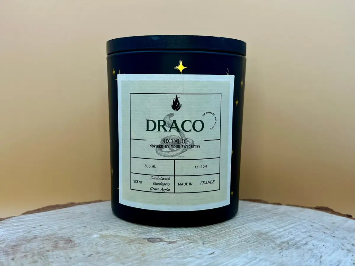 Świeczka o zapachu Draco Malfoy – idealny prezent dla fanów Harry'ego Pottera