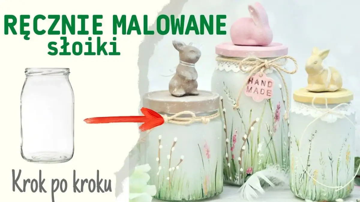 Jaka farba pomalować słoik, aby uzyskać piękny efekt dekoracyjny?