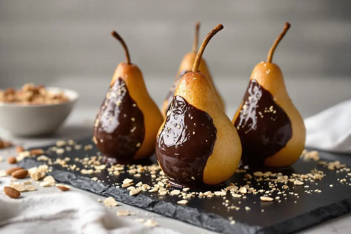 Desserts aux poires rapides : 5 recettes express pour soirées pressées