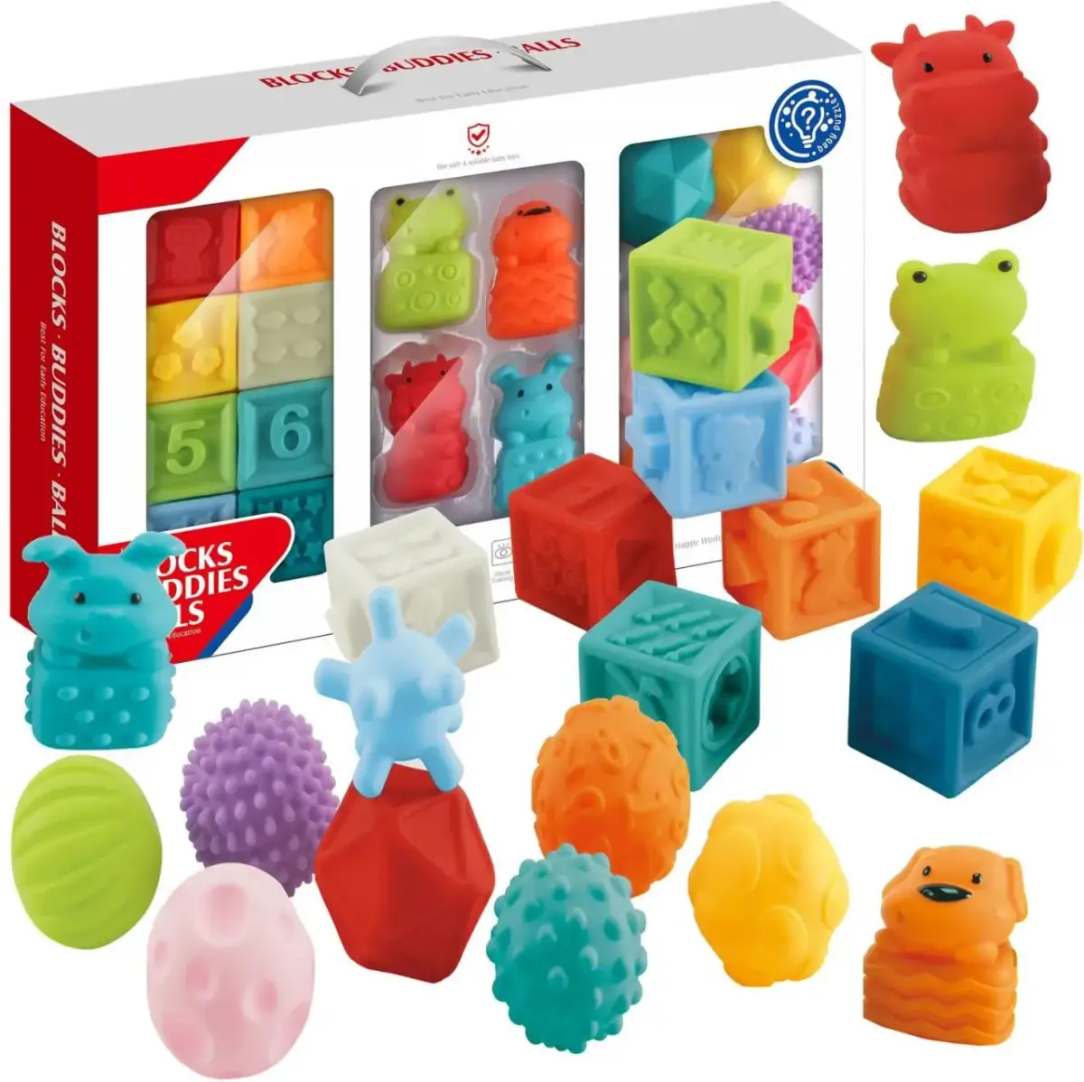 Gumowe klocki sensoryczne: Więcej niż zabawka? Wybierz mądrze!