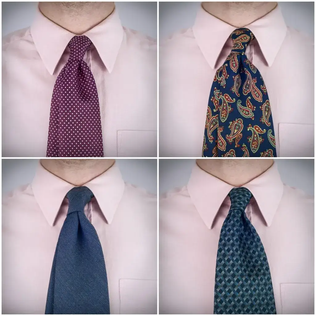 Krawat wąski czy szeroki: Jak dobrać idealną szerokość do sylwetki