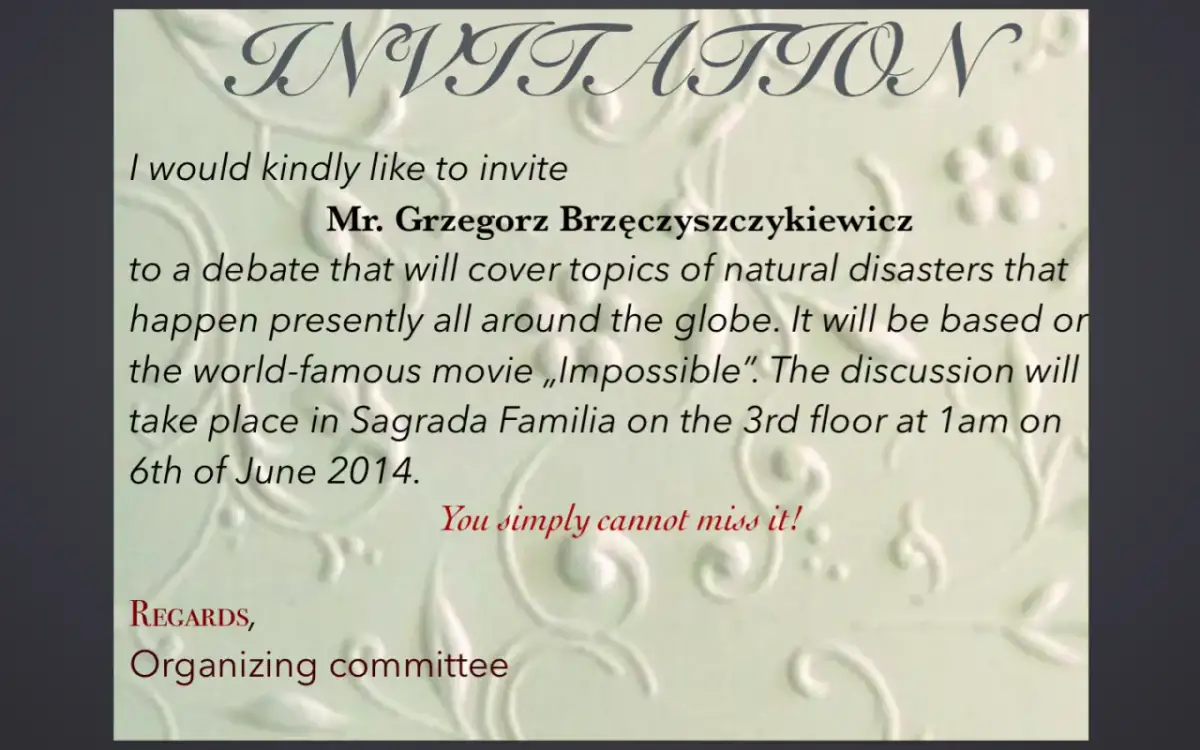 Jak napisać zaproszenie po angielsku? Przewodnik krok po kroku