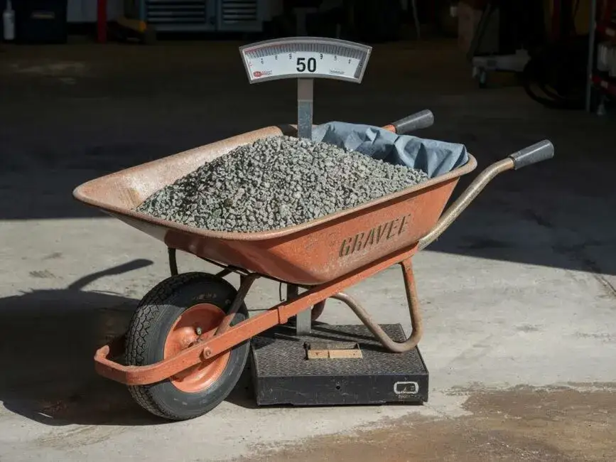 Ile waży taczka żwiru? Poznaj wagę i oblicz sam (90-150 kg)