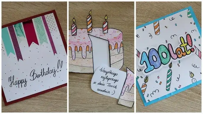 Kartka urodzinowa dla przyjaciółki DIY: pomysły i instrukcje krok po kroku