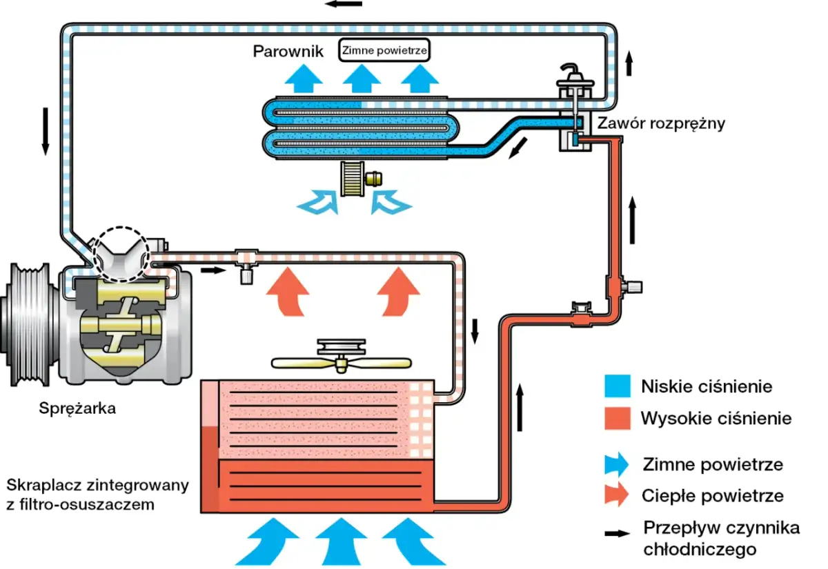 Chłodnica klimatyzacji: Ile oleju dolać? Uniknij awarii!