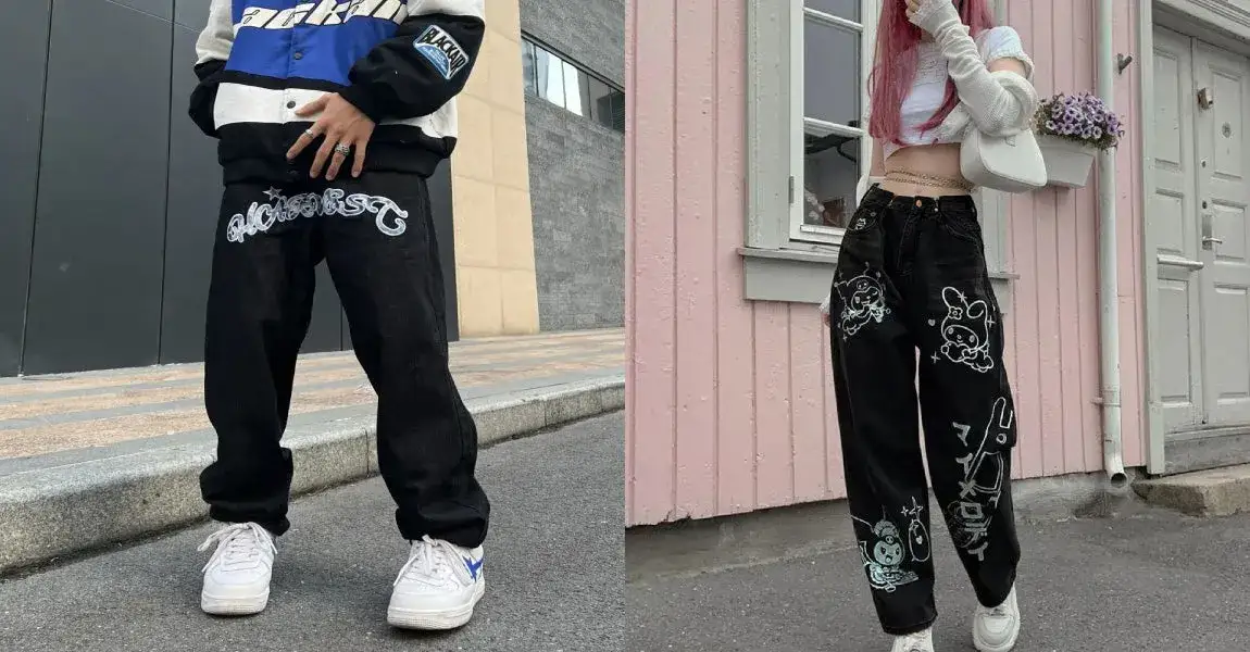 Spodnie Y2K: Gdzie kupić? Przewodnik po sklepach online i vintage