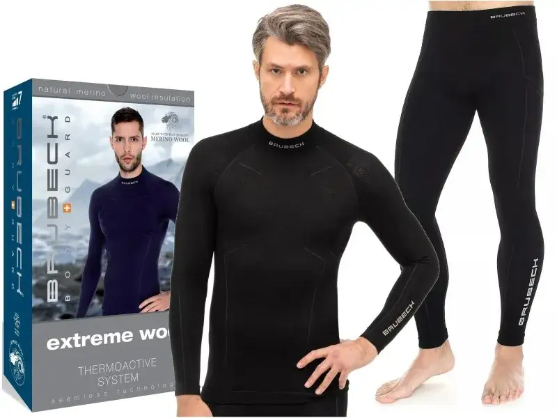 Bielizna termoaktywna męska: Wybierz idealną! Merino czy syntetyk?