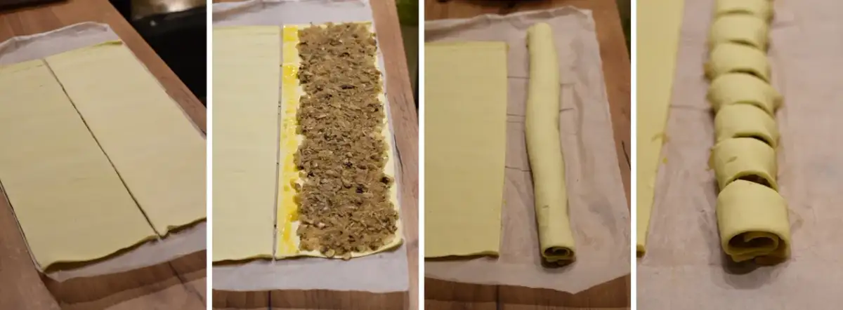 Idealny przepis na kapuśniaczki z ciasta francuskiego, które zaskoczą twoich gości