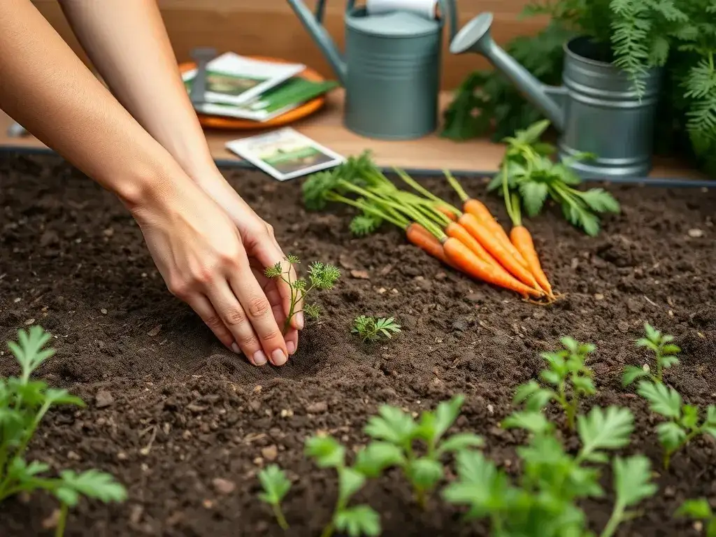 Sadzenie marchwi krok po kroku: Przewodnik po terminach i pielęgnacji