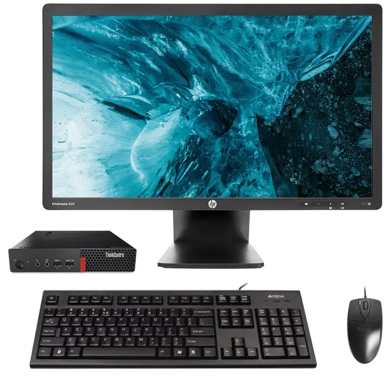 Jakie są funkcje monitora, myszy i klawiatury w komputerze?