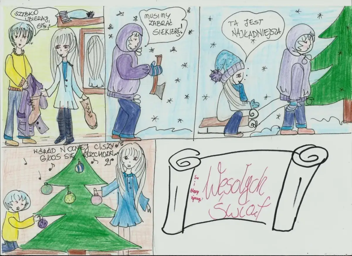 Jak narysować komiks świąteczny – proste kroki i inspiracje do rysowania