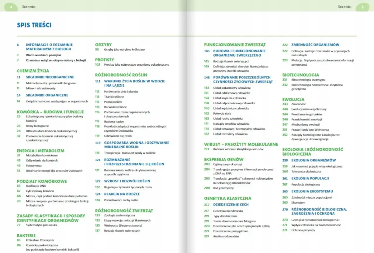 Co jest najczęściej na maturze z biologii rozszerzonej? Kluczowe tematy i pytania