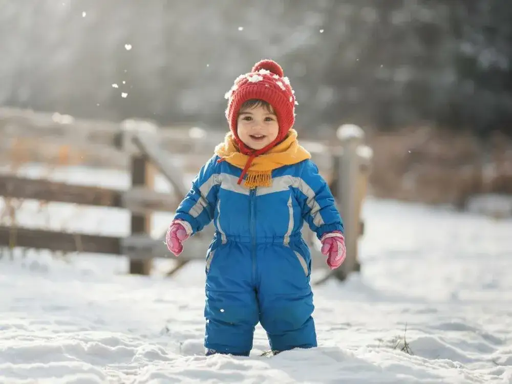 Jak ubrać dziecko pod kombinezon? Uniknij przegrzania i mrozu!