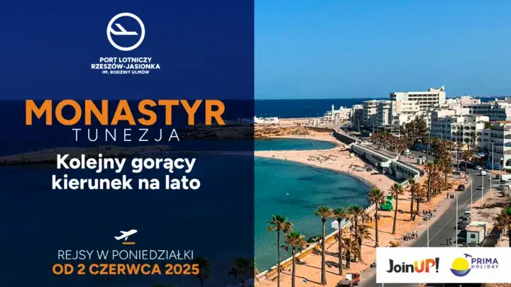 Loty z Rzeszowa: Czartery wakacyjne i regularne połączenia - Sprawdź!