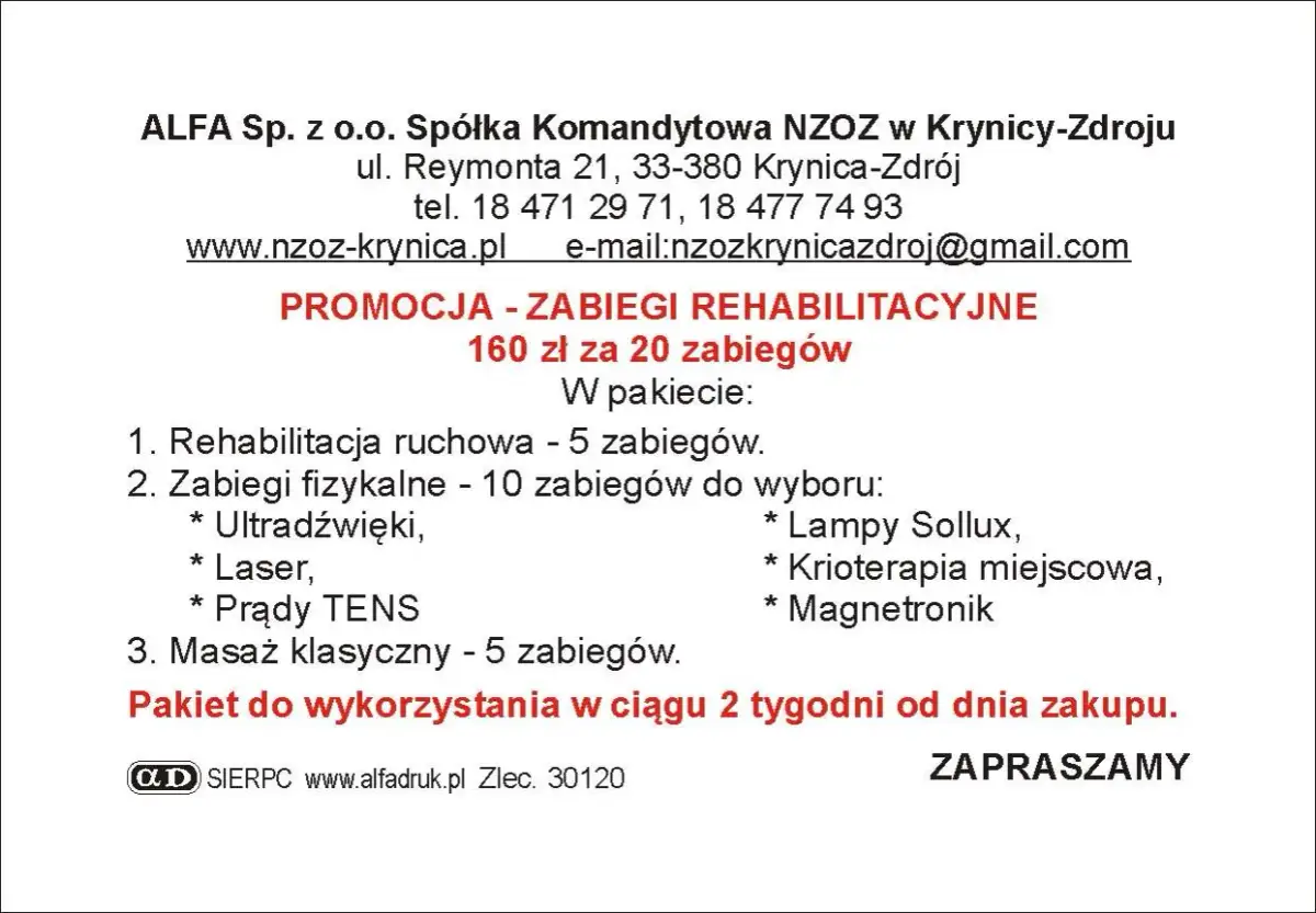 Rehabilitacja kręgosłupa: Cennik, NFZ, jak uniknąć ukrytych kosztów?
