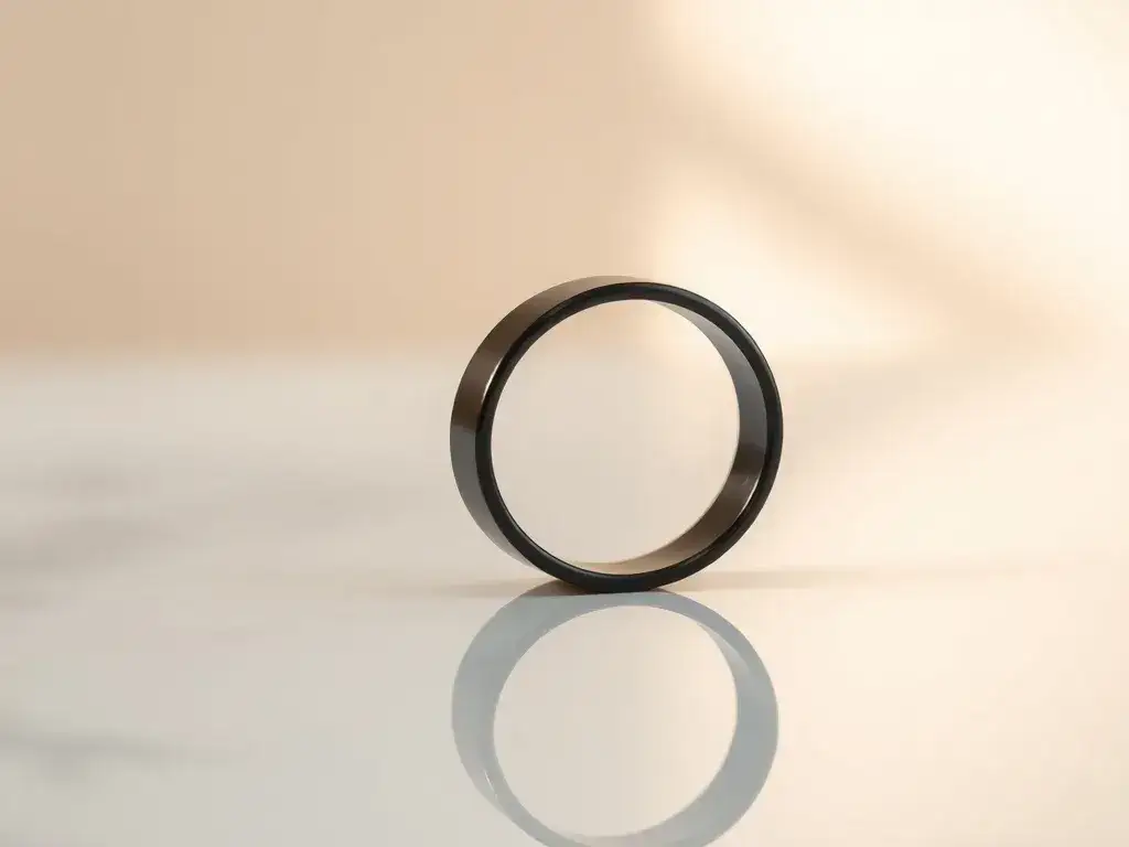 Czarna obrączka męska: Co oznacza? Symbole, materiały i styl