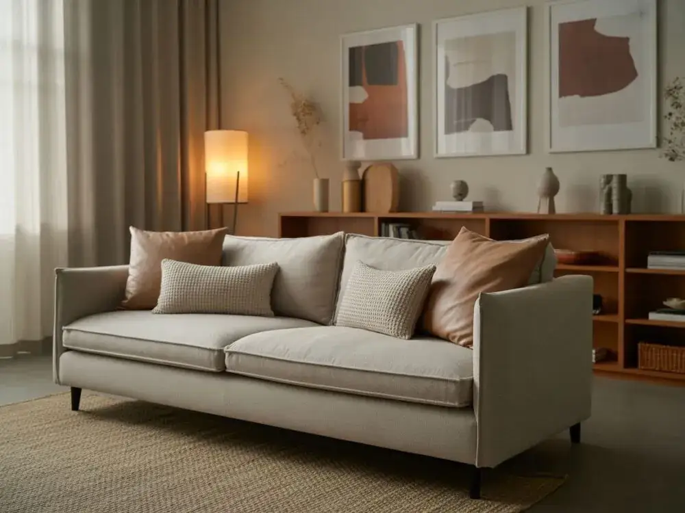 Ściana za kanapą: 25+ inspiracji, które odmienią Twój salon