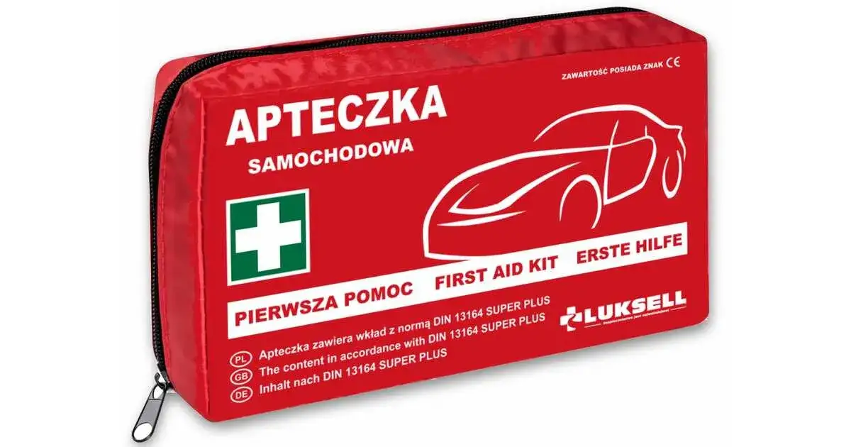Apteczka samochodowa DIN 13164: Gdzie kupić i na co uważać?