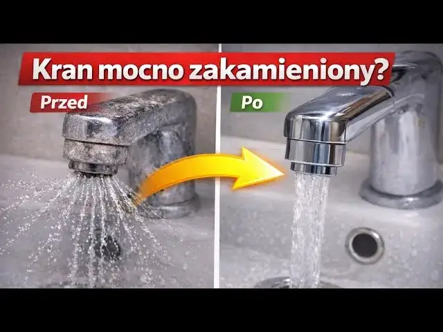 Twój kran lśni! Jak usunąć kamień domowymi i chemicznymi sposobami.