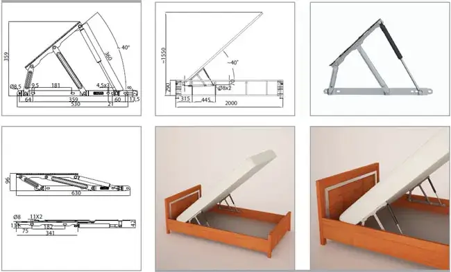 Jak łatwo i bezpiecznie zamontować siłownik gazowy do łóżka – krok po kroku