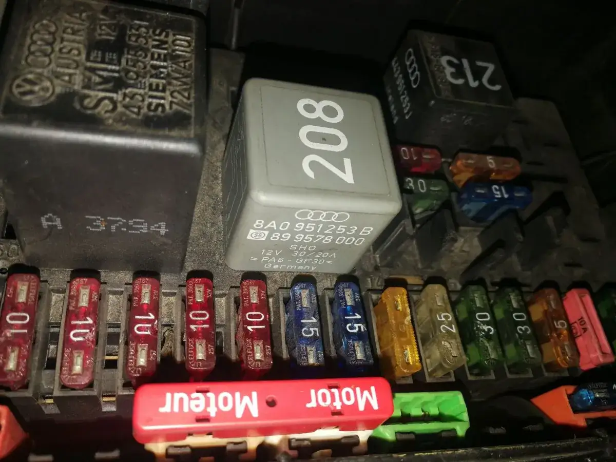 Gdzie są bezpieczniki w Audi 80 B4? Odkryj ich lokalizację i funkcje