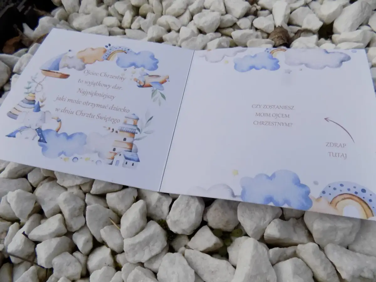 Zdrapka czy zostaniesz moja chrzestna – wyjątkowy sposób na prośbę
