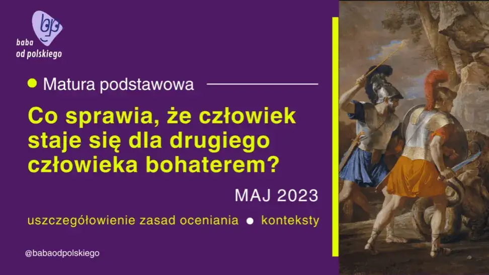 Co sprawia, że człowiek staje się bohaterem dla innych? Analiza cech