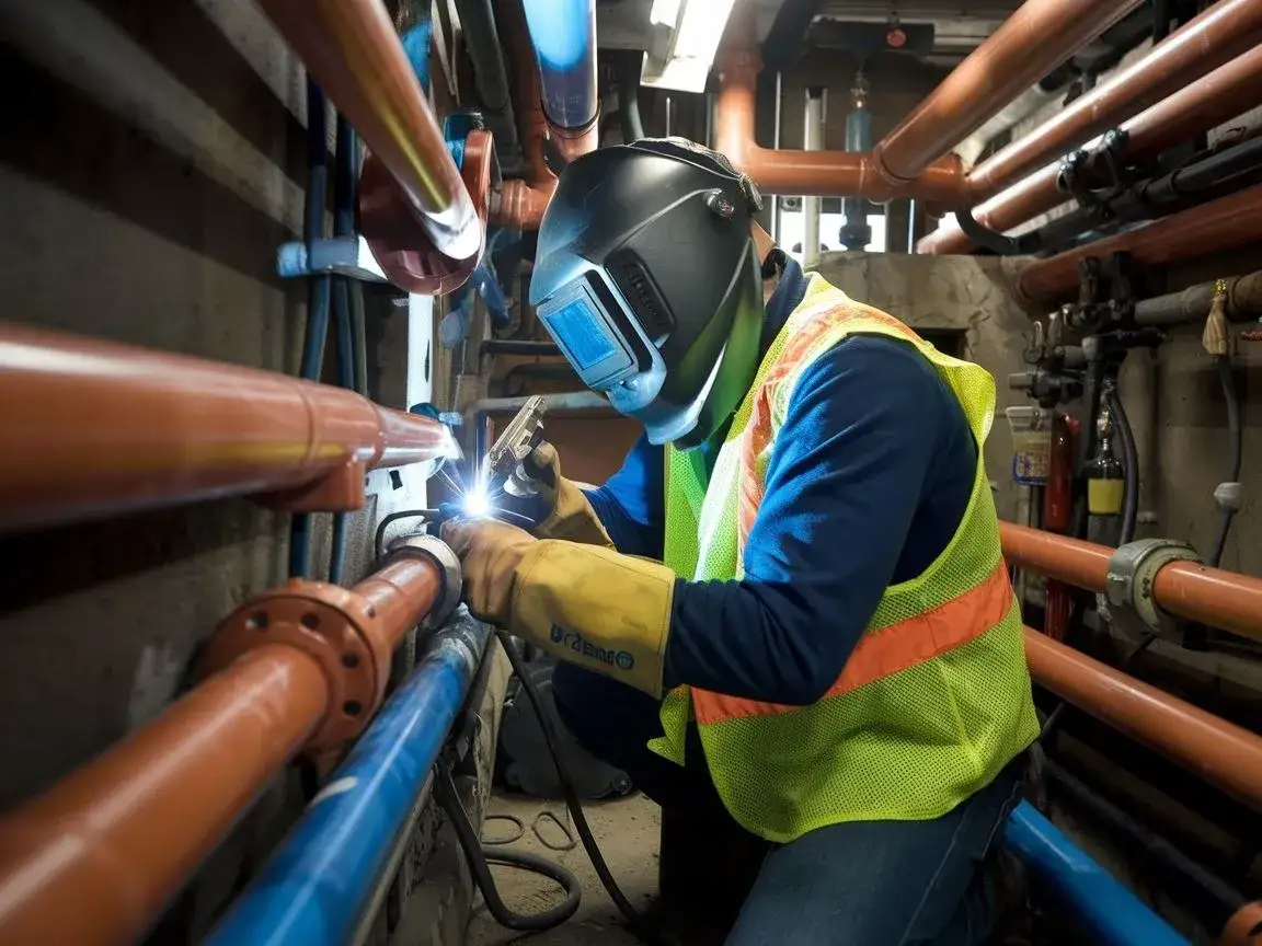 Jak zgrzewać rury PP w trudno dostępnych miejscach - skuteczne metody