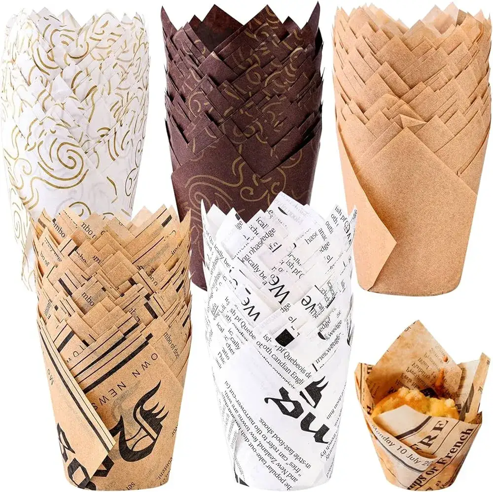 Foremki do babeczek DIY: Papier, folia, tulipany piecz bez ograniczeń!