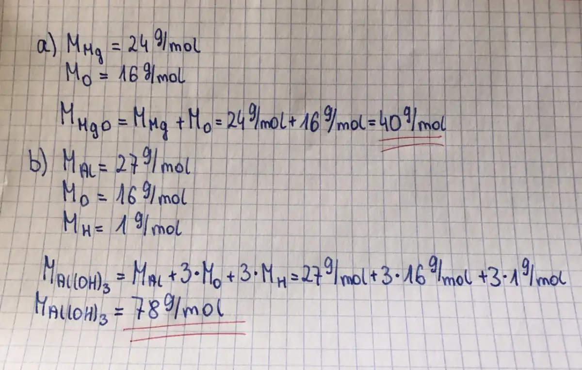 Sprawdzian bez kalkulatora? Oblicz masę molową jak ekspert!