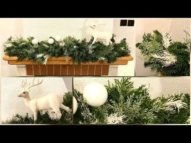 Jak zrobić girlandę na kominek - proste pomysły na dekoracje