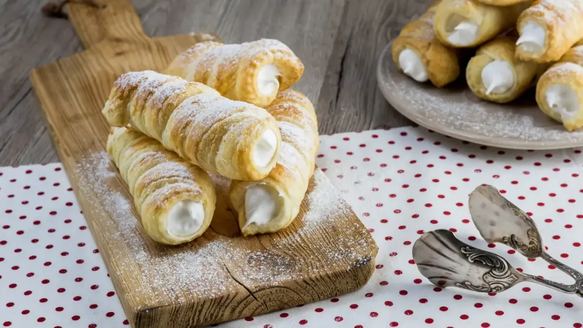 Chrupiące rurki z kremem bez foremek? Mam na to patent!