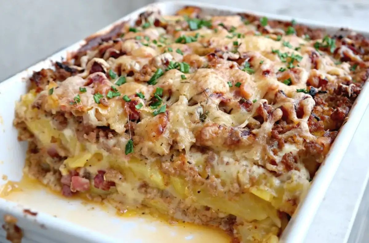 Zapiekanka ziemniaczana z mięsem mielonym: Idealna za każdym razem!