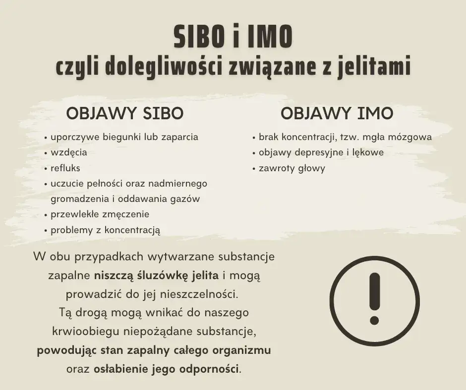 Mgła mózgowa, lęk, depresja? To może być SIBO!