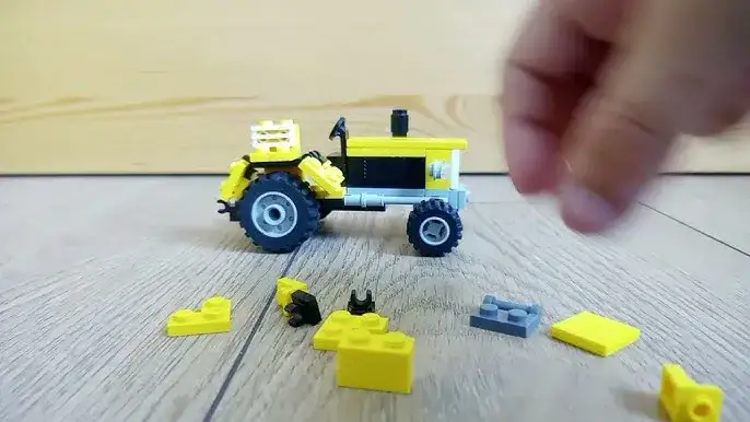 Jak zbudować traktor z LEGO - prosta instrukcja krok po kroku