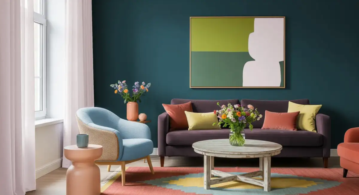 Pintura salón moderno: Tendencias, trucos y aciertos para 2026