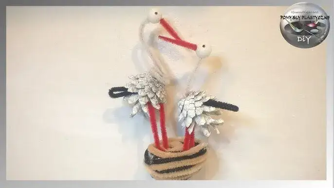 Jak zrobić bociana? Proste DIY dla dzieci i na Baby Shower!