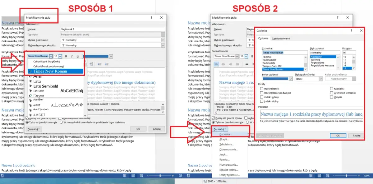 Jak wyrównać spis treści w Wordzie i uniknąć błędów formatowania