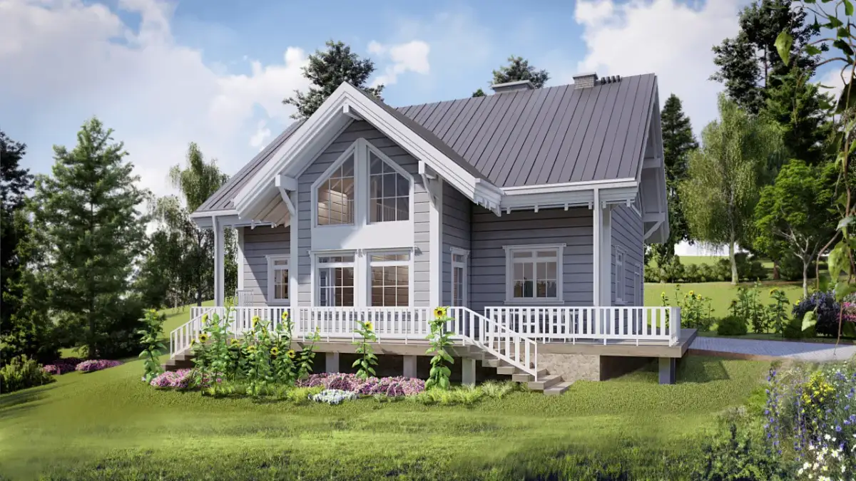 Działka 600m2: Jak zbudować dom i nie stracić ogrodu?